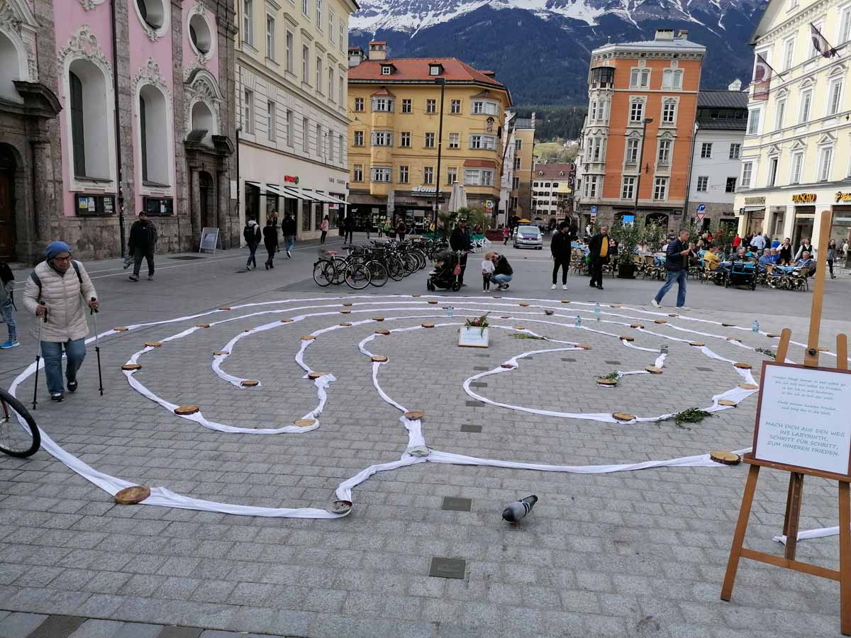 Labyrinth für den Frieden