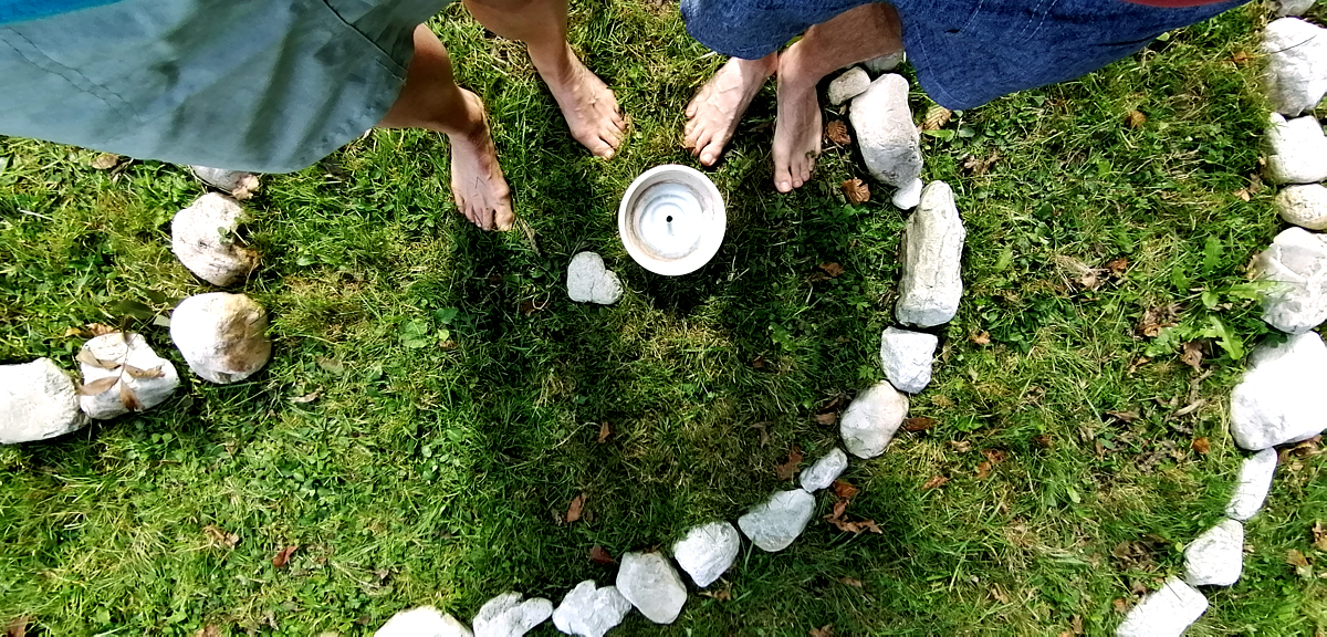 RitualleiterInnen Jahrestreffen – Labyrinthbau